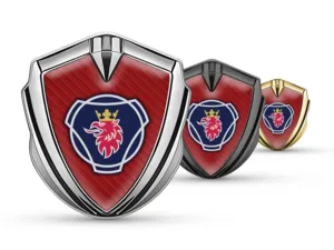 Scania Emblem Silicon Badge Sports Design High-Quality